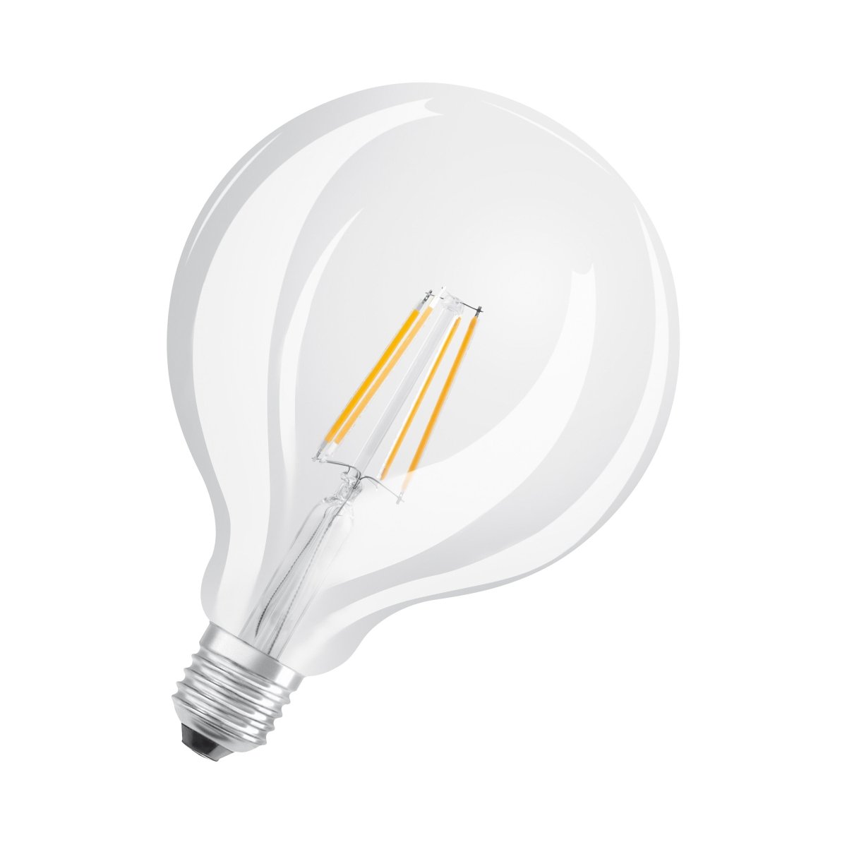 Żarówka LED OSRAM LED Star Globe 125 40 Filament 4W 827 Clear E27 - Poland LEDVANCE e - shop 4099854054211