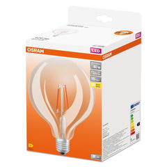 Żarówka LED OSRAM LED Star Globe 125 40 Filament 4W 827 Clear E27 - Poland LEDVANCE e - shop 4099854054211