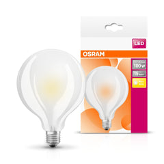 Żarówka LED OSRAM LED Star Globe 95 100 Filament 11W 827 Frosted E27 - Poland LEDVANCE e - shop 4058075808515