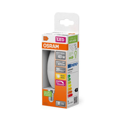 Żarówka LED OSRAM LED Superstar Classic B 40 DIM 4.9W 827 Frosted E14 - Poland LEDVANCE e - shop 4058075430914