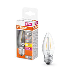 Żarówka LED OSRAM LED Superstar Classic B 40 Filament DIM 4.8W 827 Clear E27 - Poland LEDVANCE e - shop 4058075446878