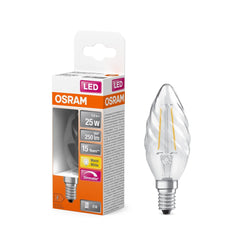Żarówka LED OSRAM LED Superstar Classic BW 25 Filament DIM 2.8W 827 Clear E14 - Poland LEDVANCE e - shop 4058075839823