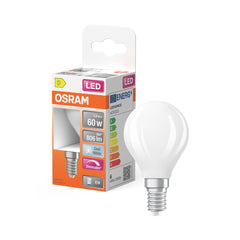 Żarówka LED OSRAM LED Superstar Classic P 60 Filament DIM 5.9W 840 Frosted E14 - Poland LEDVANCE e - shop 4058075434684