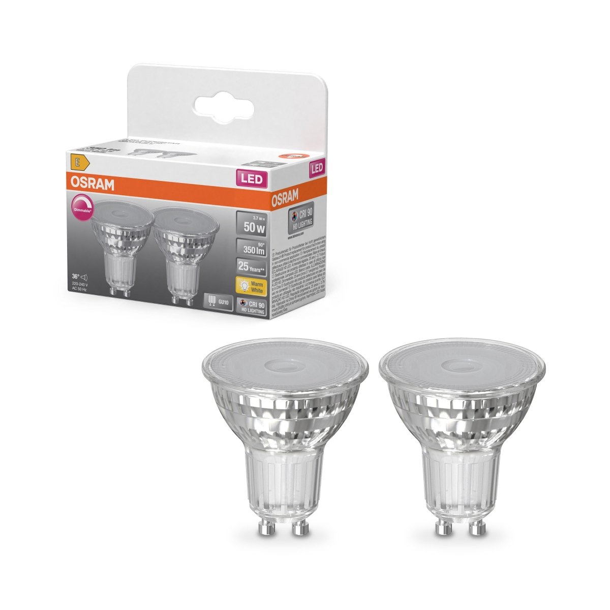 Żarówka LED OSRAM LED Superstar PAR 16 50 36° DIM 3.7W 927 GU10 - Poland LEDVANCE e - shop 4099854457180