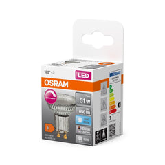 Żarówka LED OSRAM LED Superstar PAR16 80 120° DIM 7W 940 GU10 - Poland LEDVANCE e - shop 4058075433700