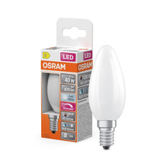 Żarówka LED OSRAM LED Superstar Plus Classic B 40 Filament DIM 3.4W 940 Frosted E14 - Poland LEDVANCE e - shop 4058075602793