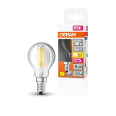 Żarówka LED OSRAM LED Superstar Plus Classic P 40 Filament DIM 3.4W 927 Clear E14 - Poland LEDVANCE e - shop 4058075603158