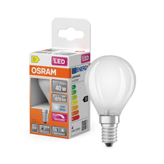 Żarówka LED OSRAM LED Superstar Plus Classic P 40 Filament DIM 3.4W 940 Frosted E14 - Poland LEDVANCE e - shop 4058075603219