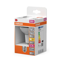 Żarówka LED OSRAM LED Superstar Plus R80 60 36° DIM 4.9W 927 E27 - Poland LEDVANCE e - shop 4058075620322