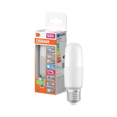 Żarówka LED OSRAM LED Superstar Plus Stick 75 DIM 11W 965 Frosted E27 - Poland LEDVANCE e - shop 4058075611580
