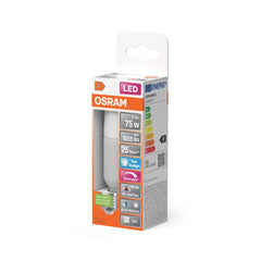 Żarówka LED OSRAM LED Superstar Plus Stick 75 DIM 11W 965 Frosted E27 - Poland LEDVANCE e - shop 4058075611580
