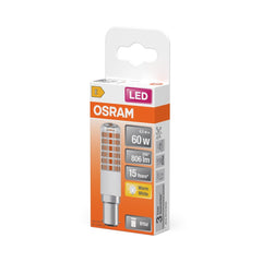 Żarówka LED OSRAM LED T Slim 60 320° 6.5W 827 Clear B15d - Poland LEDVANCE e - shop 4099854266706