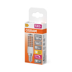 Żarówka LED OSRAM LED T Slim 60 320° DIM 6.5W 827 Clear E14 - Poland LEDVANCE e - shop 4058075607316