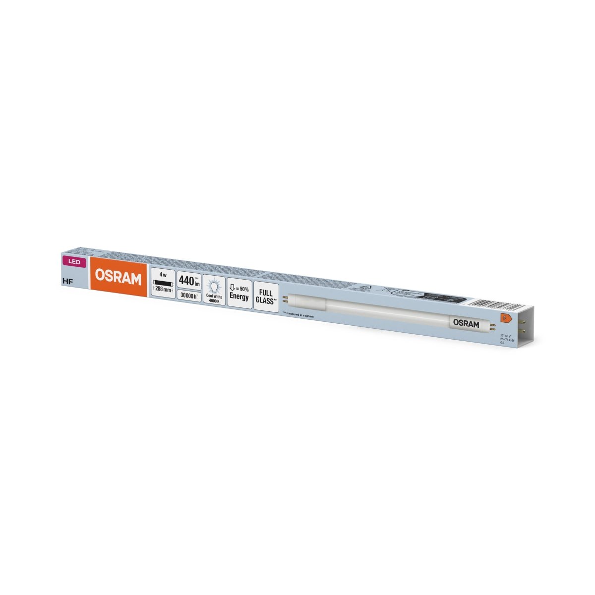 Żarówka LED OSRAM LED TUBE T5 HF L8 SHORT 288 mm 4W 840 - Poland LEDVANCE e - shop 4058075823716