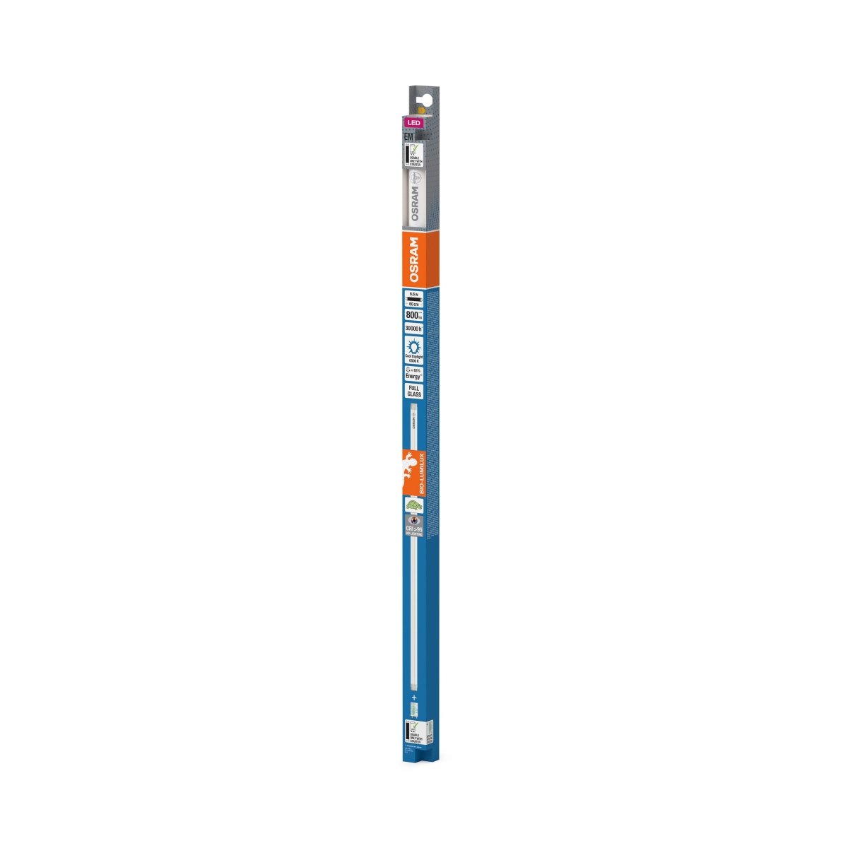 Żarówka LED OSRAM LED TUBE T8 18 EM BIO - LUMILUX 600 mm 6.6W 965 - Poland LEDVANCE e - shop 4099854178252