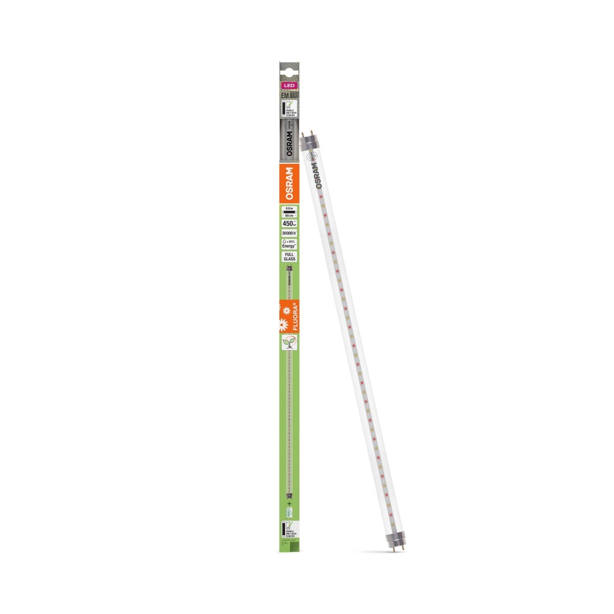 Żarówka LED OSRAM LED TUBE T8 18 EM FLUORA 600 mm 6.6W - Poland LEDVANCE e - shop 4099854178115