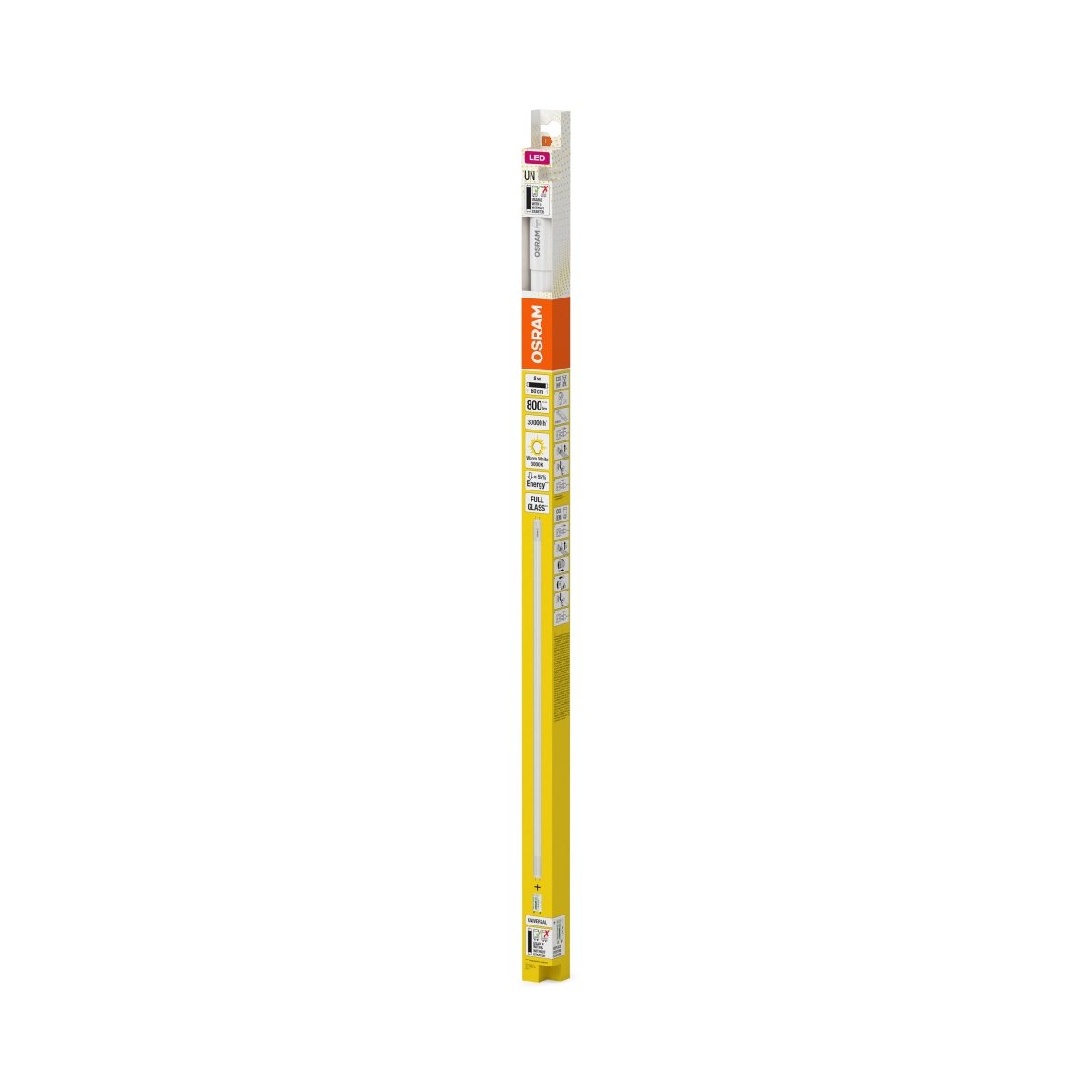 Żarówka LED OSRAM LED TUBE T8 18 UNIVERSAL 600 mm 8W 830 - Poland LEDVANCE e - shop 4099854033261