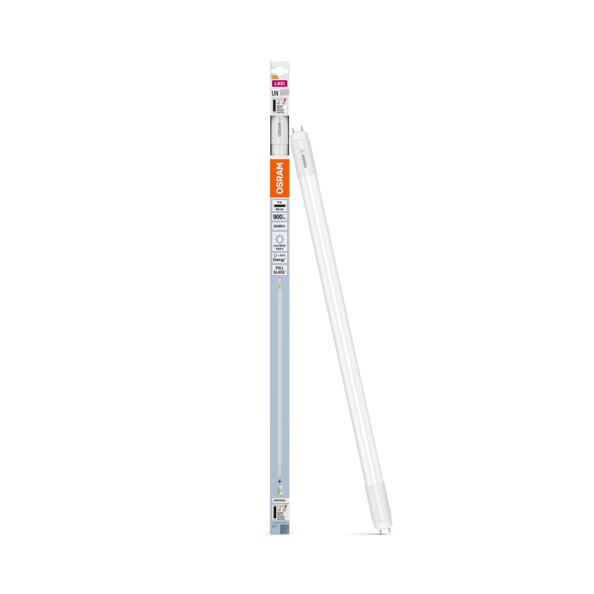 Żarówka LED OSRAM LED TUBE T8 18 UNIVERSAL 600 mm 8W 840 - Poland LEDVANCE e - shop 4099854033285