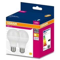 Żarówka LED OSRAM LED VALUE CLAS A 150 19 W/2700 K E27 2pak - Poland LEDVANCE e - shop 4058075634299
