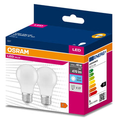 Żarówka LED OSRAM LED VALUE CLAS A 40 4.9 W/4000 K E27 - Poland LEDVANCE e - shop 4058075478916