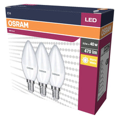 Żarówka LED OSRAM LED VALUE CLAS B 40 4.9 W/2700 K E14 ciepła - Poland LEDVANCE e - shop 4058075385160