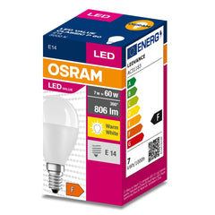Żarówka LED OSRAM LED VALUE CLAS P 60 6.5 W/3000 K E14 ciepła - Poland LEDVANCE e - shop 4058075630390