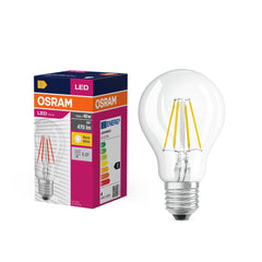 Żarówka LED OSRAM LED Value Classic A 40 Filament 4W 827 Clear E27 - Poland LEDVANCE e - shop 4058075439856