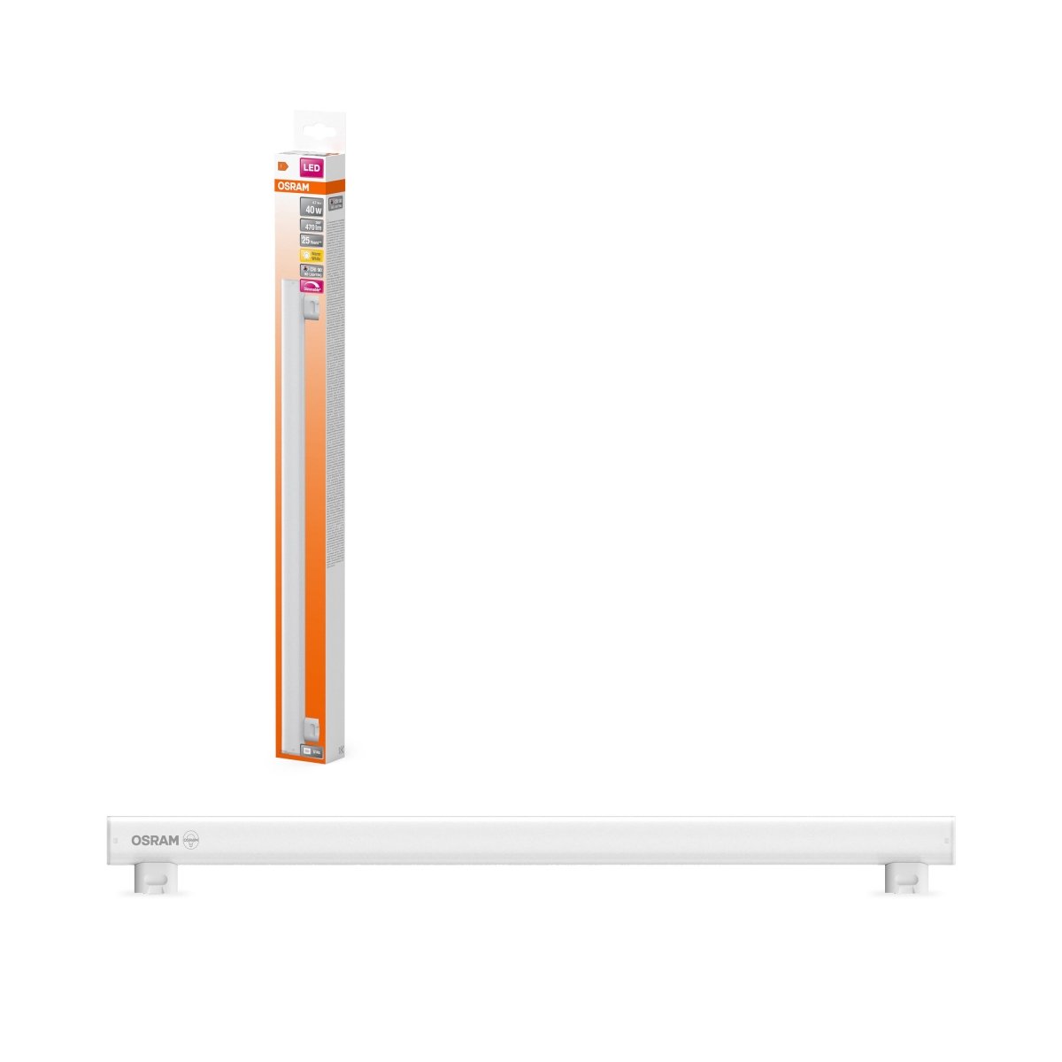 Żarówka LED OSRAM LEDinestra 50CM 40 190° DIM 4.7W 927 Frosted S14s - Poland LEDVANCE e - shop 4099854232879