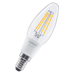 Żarówka LED OSRAM SMART+ MATTER Filament Dimmable Classic B40 4W 827 E14 - Poland LEDVANCE e - shop 4099854530067