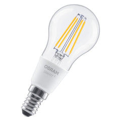 Żarówka LED OSRAM SMART+ MATTER Filament Dimmable Classic P40 4W 827 E14 - Poland LEDVANCE e - shop 4099854530029
