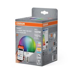 Żarówka LED OSRAM SMART+ MATTER Multicolor Classic Globe 95 100 14W E27 - Poland LEDVANCE e - shop 4099854462177