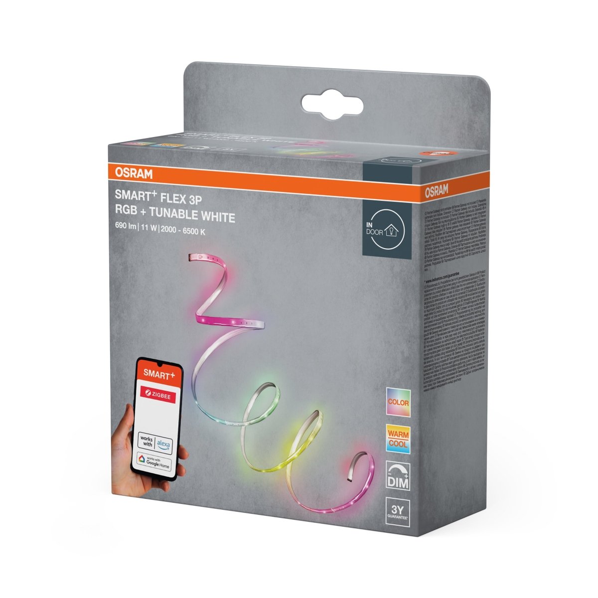 Żarówka LED OSRAM Smart+ ZB Flex RGBW 3P - Poland LEDVANCE e - shop 4099854593062