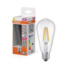 Żarówka LED OSRAM Superstar Plus Edison 60 Fil DIM 5.8W 940 E27 - Poland LEDVANCE e-shop 4058075603059
