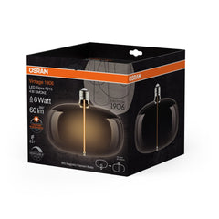 Żarówka LED OSRAM Vintage 1906 Big Elipse 6 Magnetic DIM 4W 818 Smoke E27 - Poland LEDVANCE e - shop 4058075836440