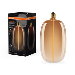 Żarówka LED OSRAM Vintage 1906 Big Elipse Oval 20 Magnetic DIM 4.8W 818 Tea Brown E27 - Poland LEDVANCE e - shop 4058075836402