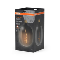 Żarówka LED OSRAM Vintage 1906 Big Oval 15 Filament Magnetic 4.5W 818 Smoke E27 - Poland LEDVANCE e - shop 4058075836181