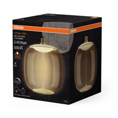 Żarówka LED OSRAM Vintage 1906 Big Oval 45 Filament Magnetic DIM 12W 818 Amber E27 - Poland LEDVANCE e - shop 4058075836266