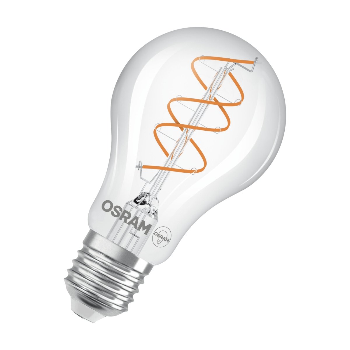 Żarówka LED OSRAM Vintage 1906 Classic A 60 Spiral Filament DIM 8W 922 Clear E27 - Poland LEDVANCE e - shop 4058075836624