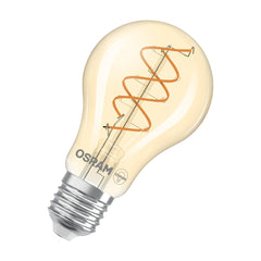 Żarówka LED OSRAM Vintage 1906 Classic A 60 Spiral Filament DIM 8W 922 Gold E27 - Poland LEDVANCE e - shop 4058075836648
