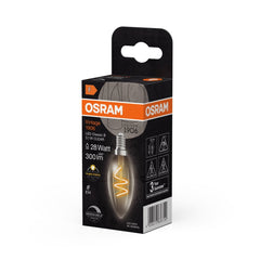 Żarówka LED OSRAM Vintage 1906 Classic B 28 Spiral Filament DIM 3.1W 927 Clear E14 - Poland LEDVANCE e - shop 4058075836709