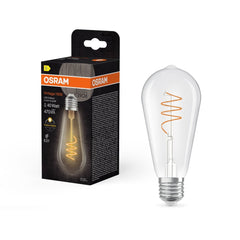 Żarówka LED OSRAM Vintage 1906 Edison 40 Spiral Filament 3.4W 827 Clear E27 - Poland LEDVANCE e - shop 4058075837027