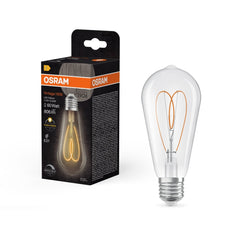 Żarówka LED OSRAM Vintage 1906 Edison 60 Heart Filament DIM 7.2W 927 Clear E27 - Poland LEDVANCE e - shop 4058075836969