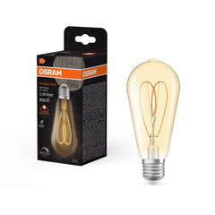 Żarówka LED OSRAM Vintage 1906 Edison 60 Heart Filament DIM 8W 922 Gold E27 - Poland LEDVANCE e - shop 4058075837003