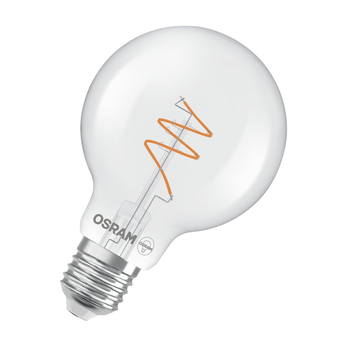 Żarówka LED OSRAM Vintage 1906 Globe 80 40 Spiral Filament DIM 4.6W 927 Clear E27 - Poland LEDVANCE e - shop 4058075836785