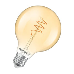 Żarówka LED OSRAM Vintage 1906 Globe 95 40 Spiral Filament 3.4W 827 Gold E27 - Poland LEDVANCE e - shop 4058075836549