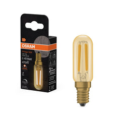 Żarówka LED OSRAM Vintage 1906 T26 40 Filament DIM 4.8W 822 Gold E14 - Poland LEDVANCE e - shop 4058075849709