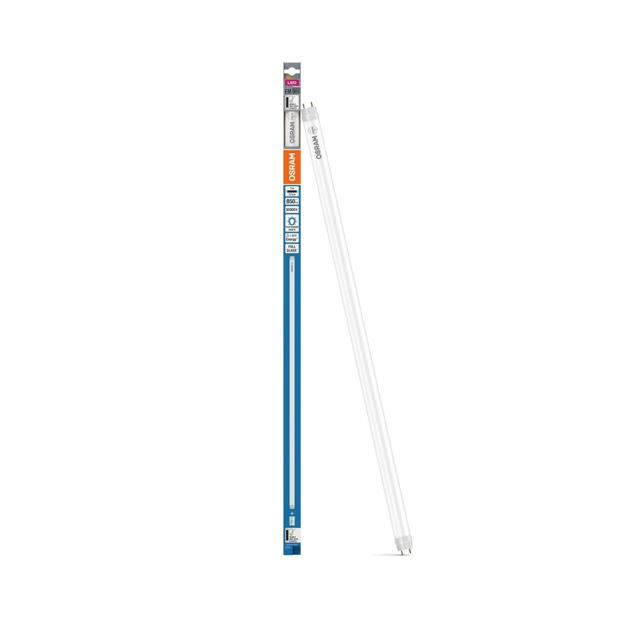 Żarówka LED OSRAMTUBE T8 16 EM 720 mm 7W 865 - Poland LEDVANCE e-shop 4099854038648