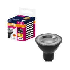 Żarówka LED VALUE 50 GU10 4,5W 350lm 2700K 827 (36 stopni) BK czarny - Poland LEDVANCE e-shop 4058075766334