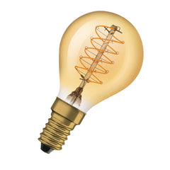 Żarówka LED Vintage 1906 LED E14 3,4W SLIM Fil 25 GOLD E14,ciepła. - Poland LEDVANCE e-shop 4058075761438