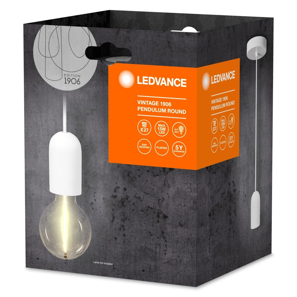 Zwieszakowa Oprawa LED Wewnętrzna E27 Subtelna Vintage - Poland LEDVANCE e-shop 4099854092640
